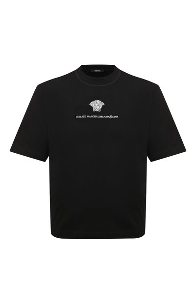 Мужская хлопковая футболка VERSACE, арт. 1015738/1A11054