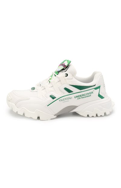 Кожаные кроссовки valentino garavani x undercover climbers VALENTINO, арт. SY0S0C20/PNQ, фото 3