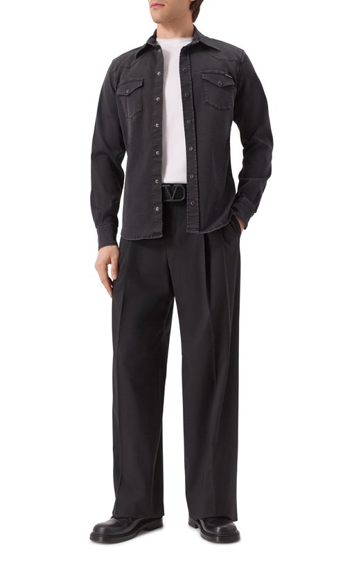 Джинсовая рубашка Dolce & Gabbana G5JC8D/G8HW4 Серый  G5JC8D/G8HW4 Фото 2