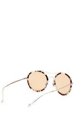 Женские солнцезащитные очки GUCCI коричневого цвета, арт. 4252 H7S | Фото 3 (Материал внутренний: Не назначено; Региональные ограничения белый список (Axapta Mercury): Не проставлено; Нос: Не проставлено; Тип очков: С/з)