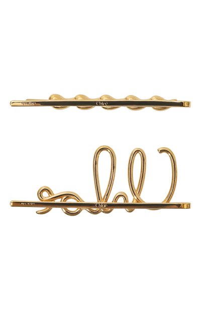 Комплект из двух заколок для волос CHLOÉ, арт. CHC24WFT43CB7, фото 3