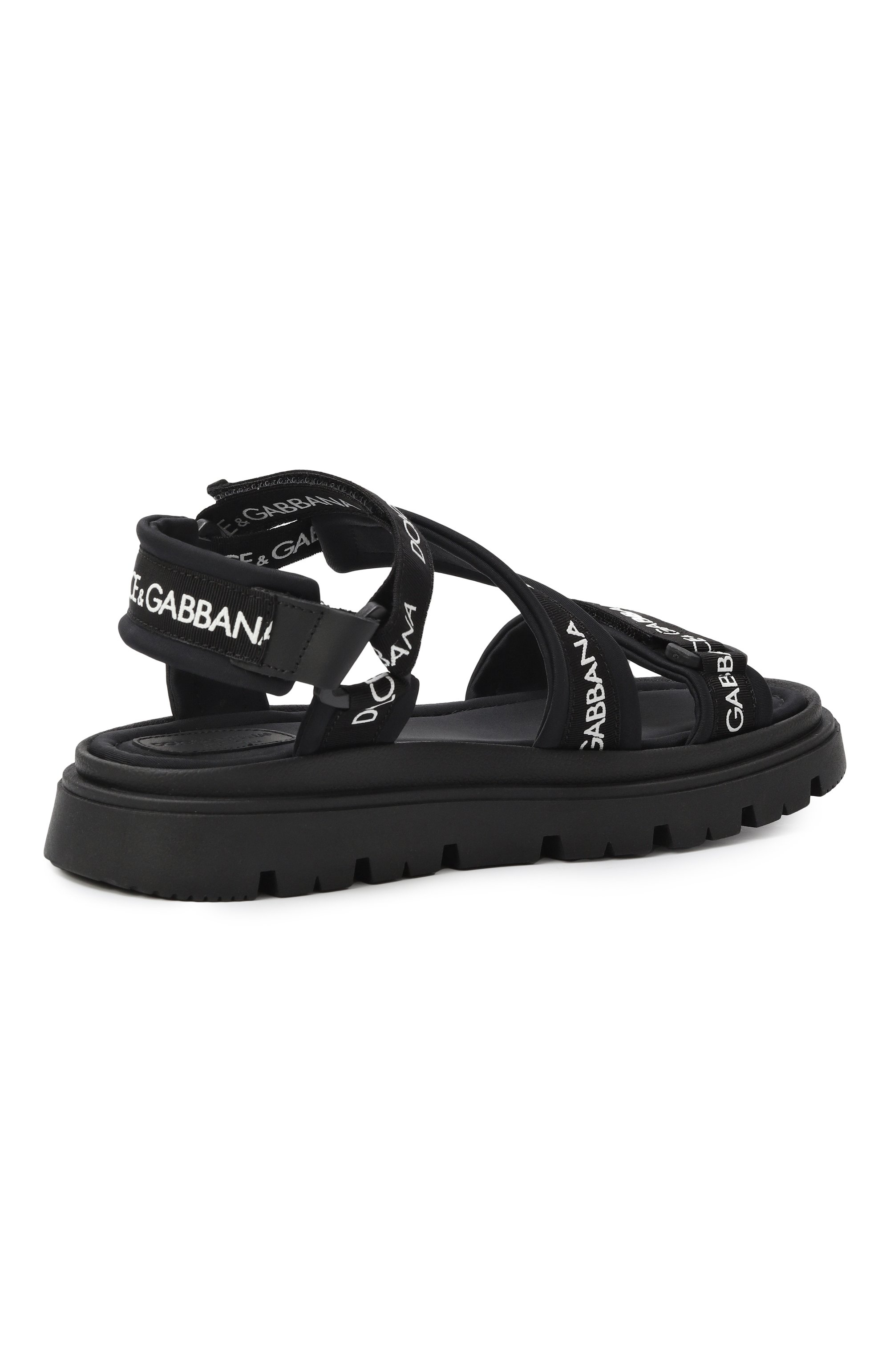 Текстильные сандалии DOLCE & GABBANA, арт. DA5205/AB028/29-36, фото 3