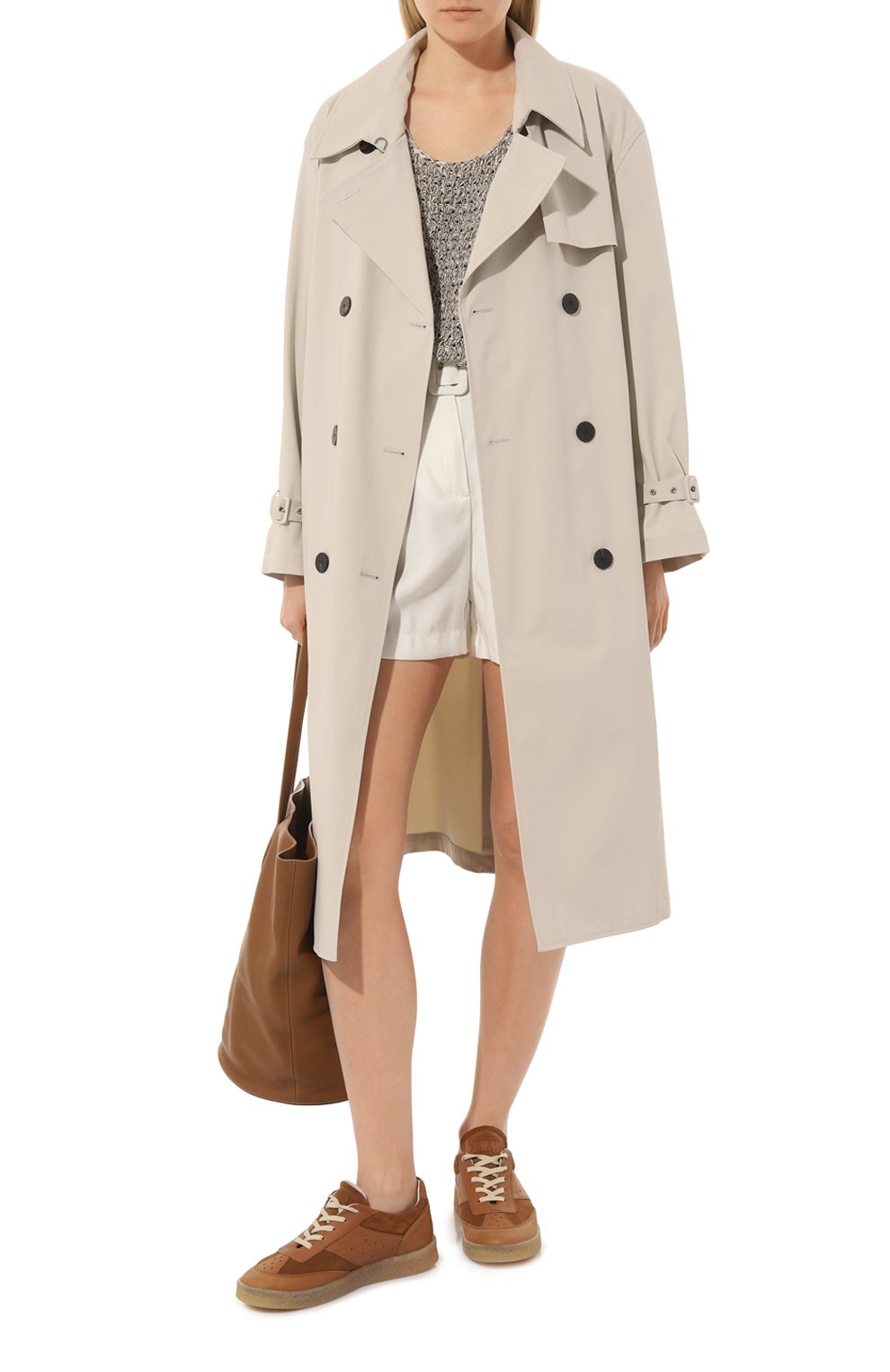 Шорты из вискозы LIU JO белого цвета по цене 21150 руб., арт. CA3317 T2508, фото 2 Шорты из вискозы LIU JO, арт. CA3317 T2508, фото 2