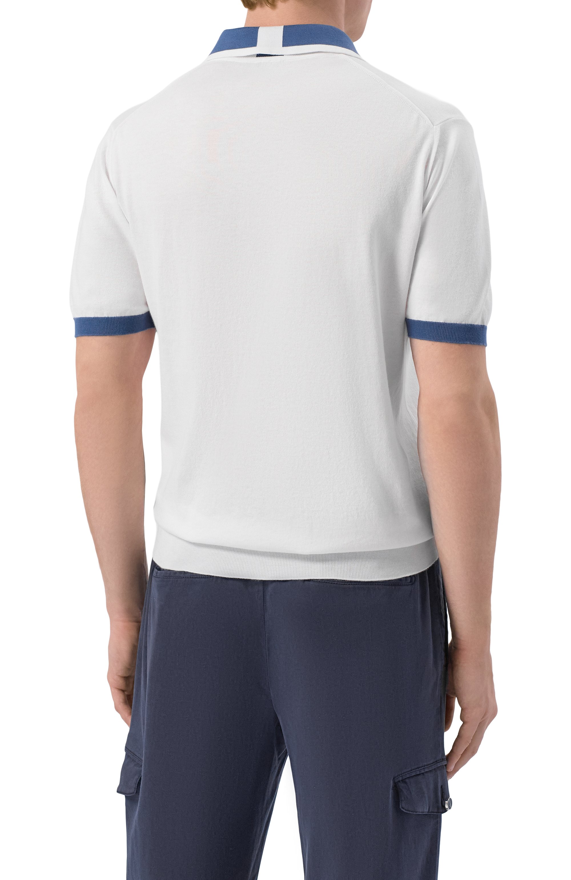 Хлопковое поло KITON, арт. UMK0571, фото 4