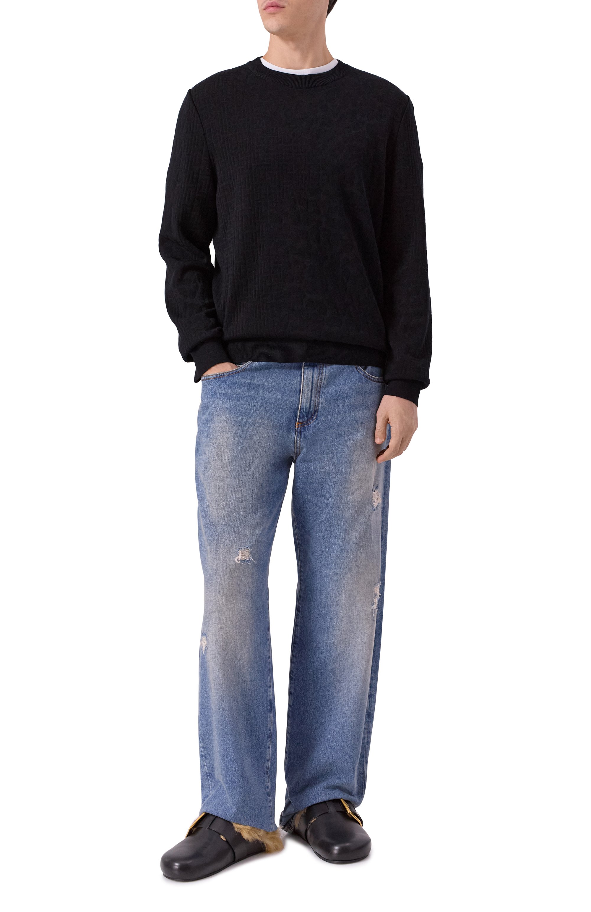 Кожаные сабо BALMAIN, арт. FM1UR373/LVIT, фото 2