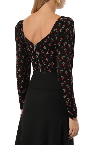 Топ из шелка и вискозы MASTERPEACE черного цвета по цене 27500 руб., арт. MP-JL-23-23, фото 4 Топ из шелка и вискозы MASTERPEACE, арт. MP-JL-23-23, фото 4