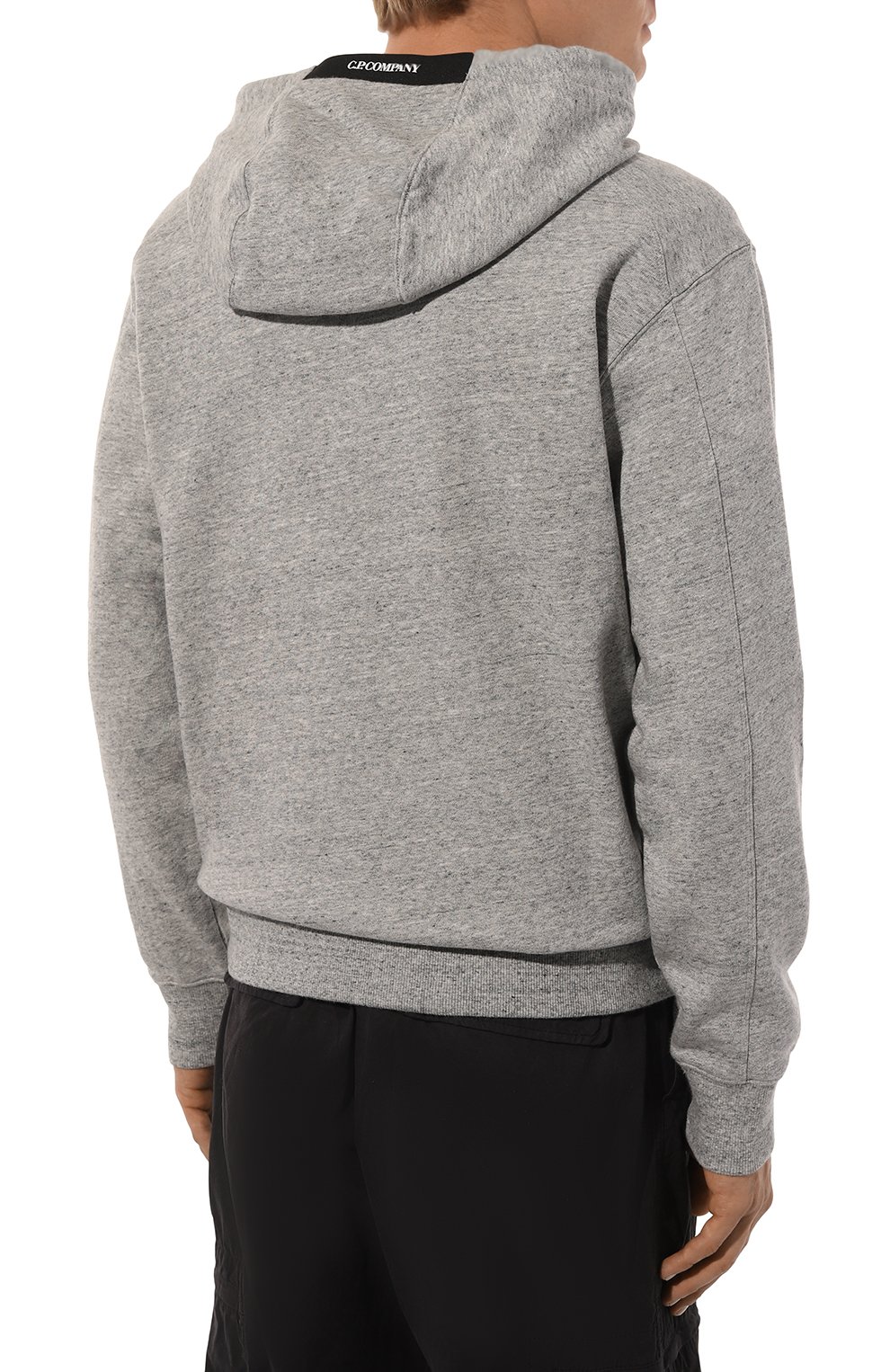 Хлопковое худи C.P. COMPANY, арт. 17CMSS024A005086W, фото 4
