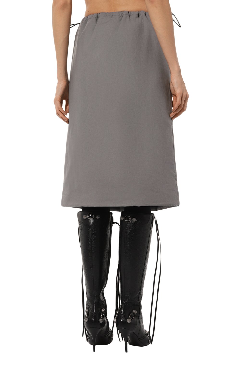 Хлопковая юбка BALENCIAGA, арт. 809438/TRM13, фото 4