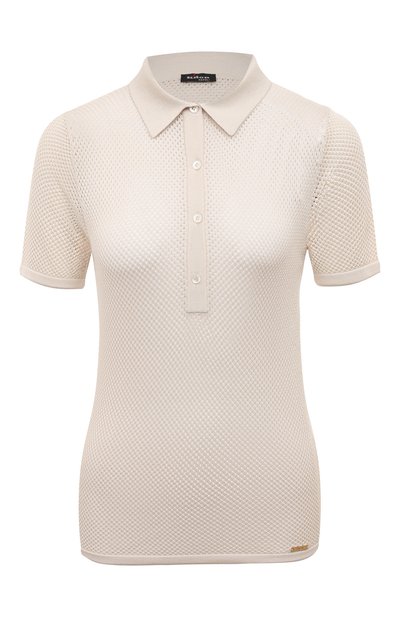 Женское шелковое поло KITON, арт. D55714