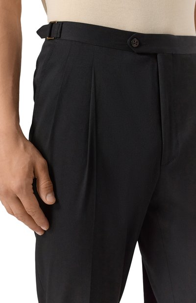 Шерстяные брюки CORNELIANI, арт. 264L21-2618577, фото 5