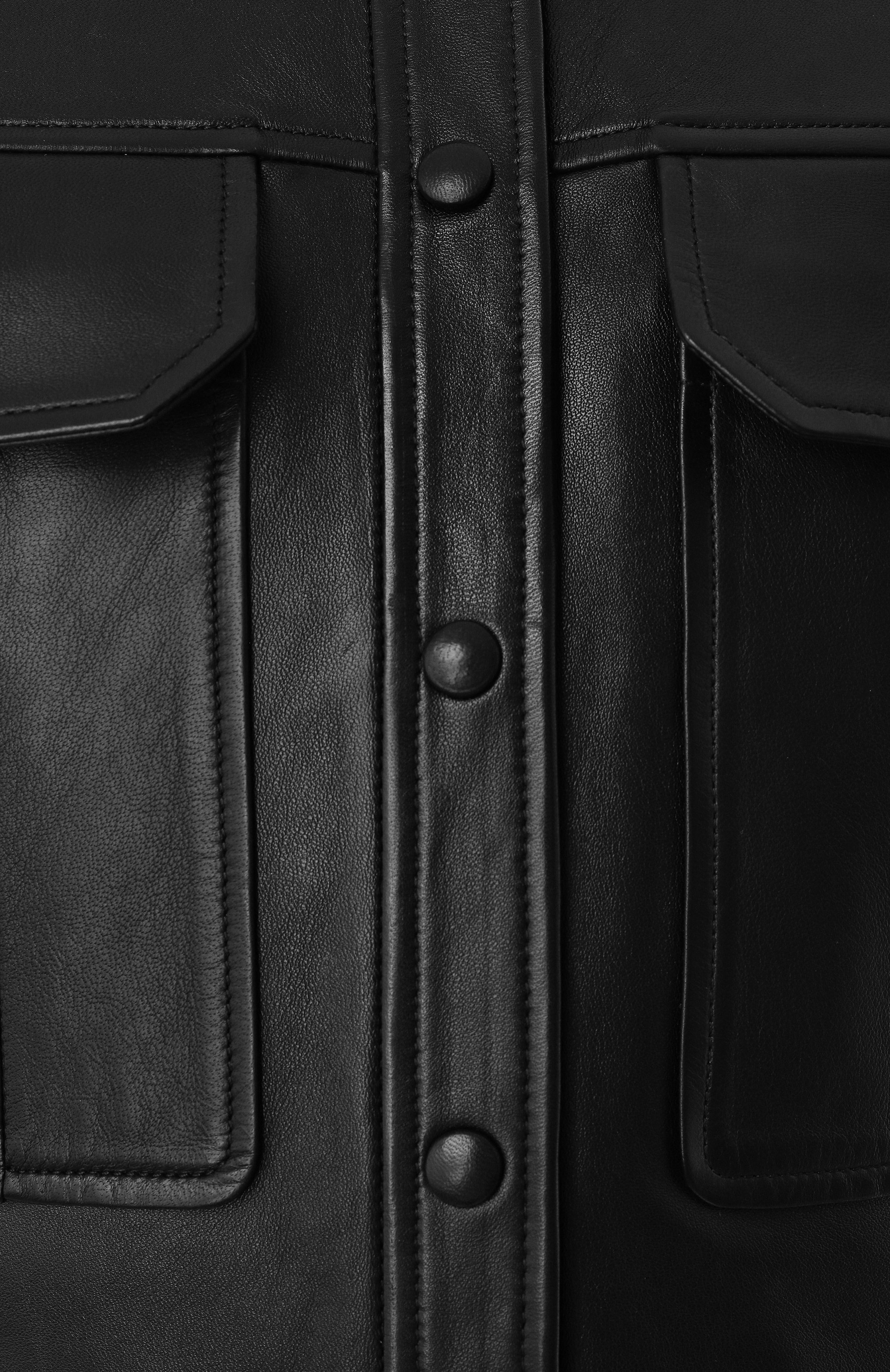 Кожаная рубашка MVST, арт. ZBGM-Y101-1/Z2763-1, фото 6