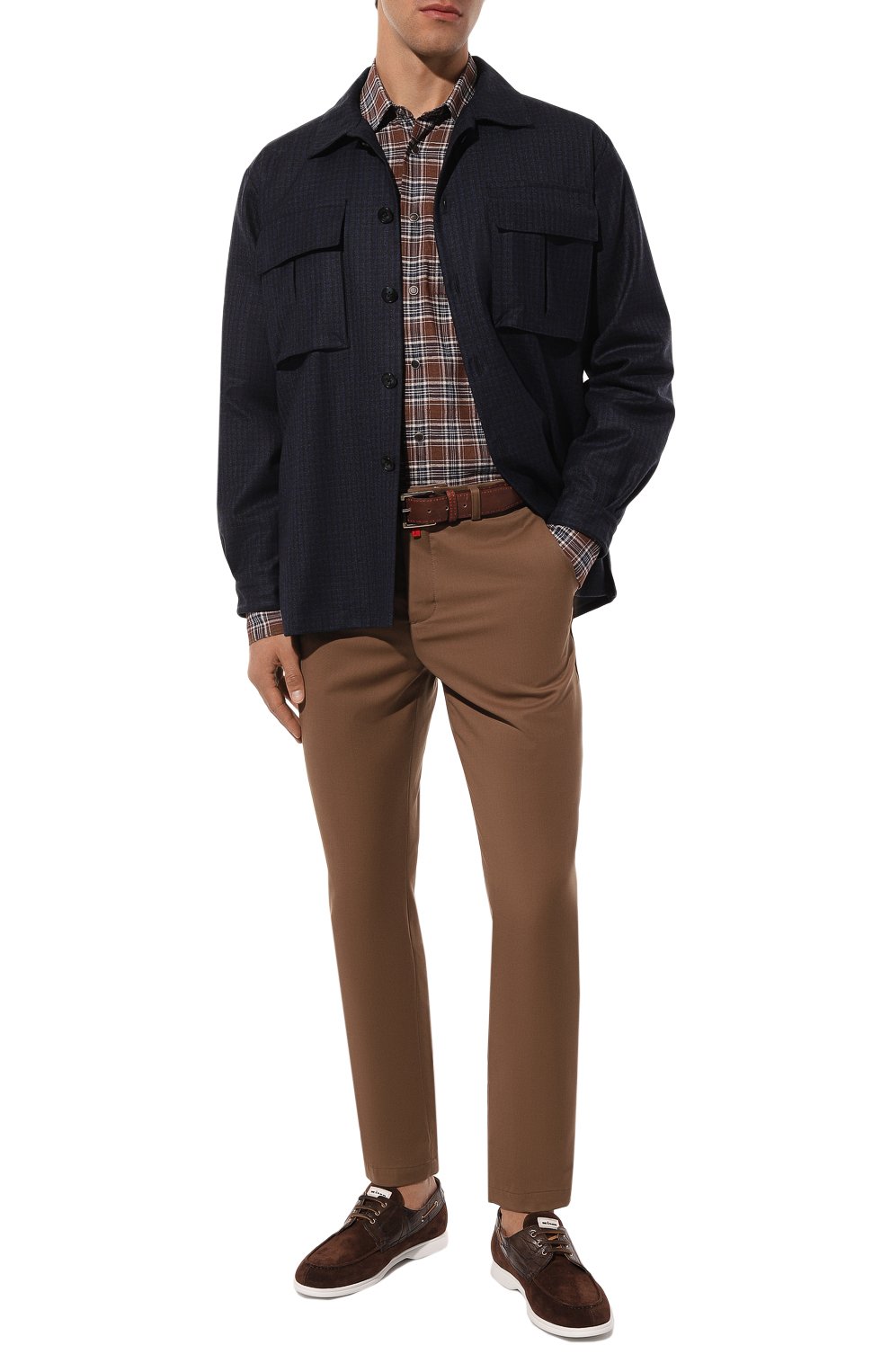 Шерстяные брюки KITON, арт. UFPPEK01024, фото 2