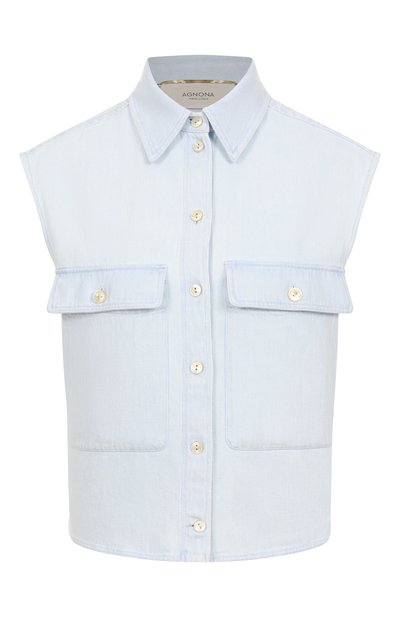 Женский джинсовый жилет AGNONA, арт. TF0907E/U2079