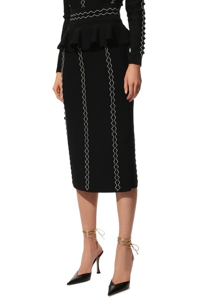 Юбка ALEXANDER MCQUEEN, арт. 679406/Q1AW5, фото 3