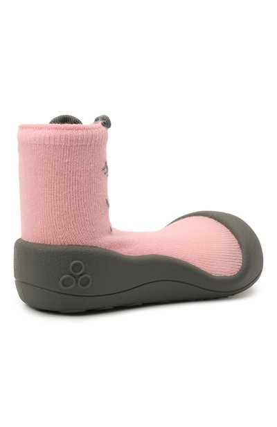 Домашние туфли ATTIPAS розового цвета по цене 2090 руб., арт. A17C, фото 3 Домашние туфли ATTIPAS, арт. A17C, фото 3