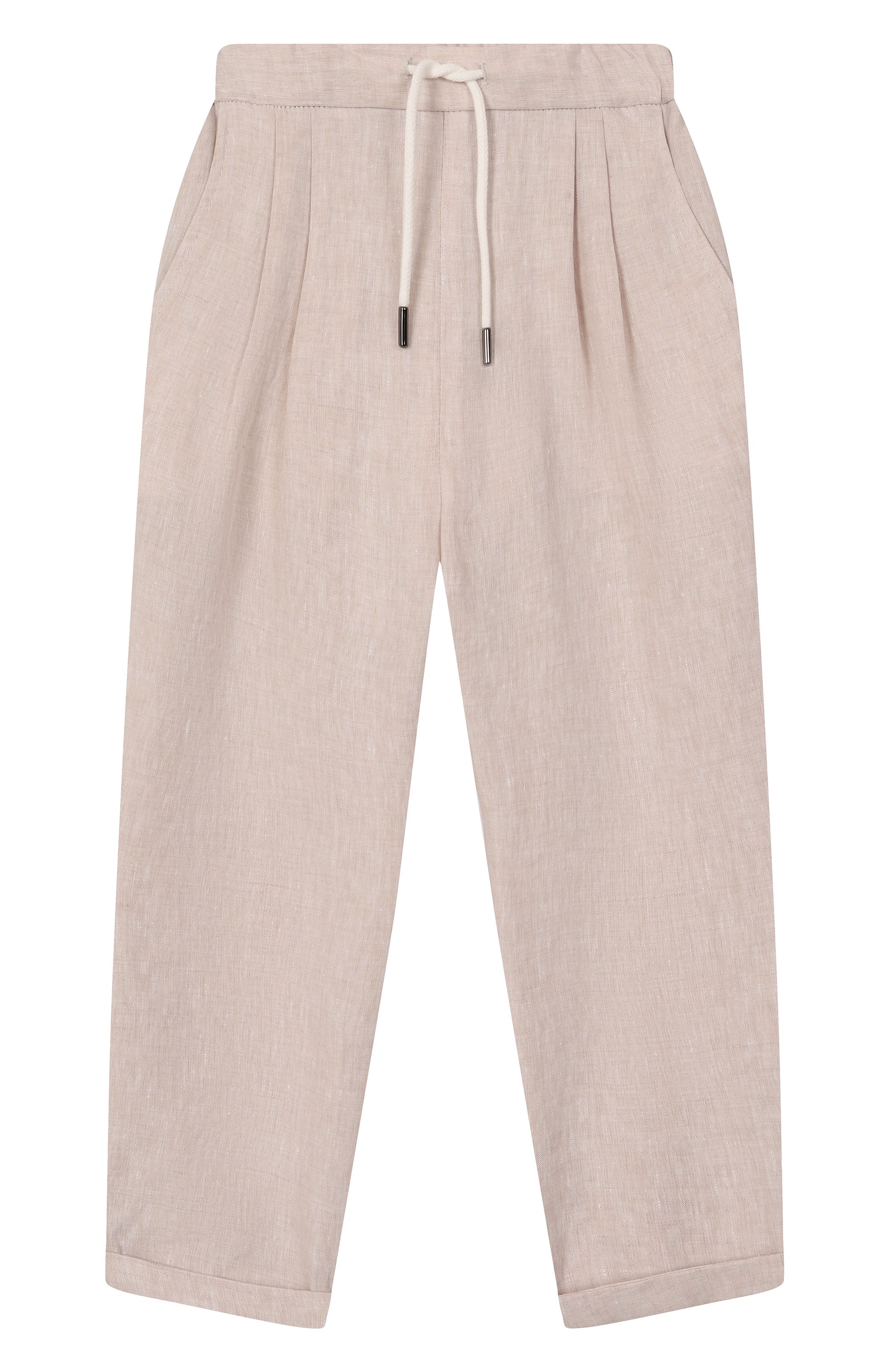 Льняные брюки BRUNELLO CUCINELLI, арт. BH249P113C, фото 1