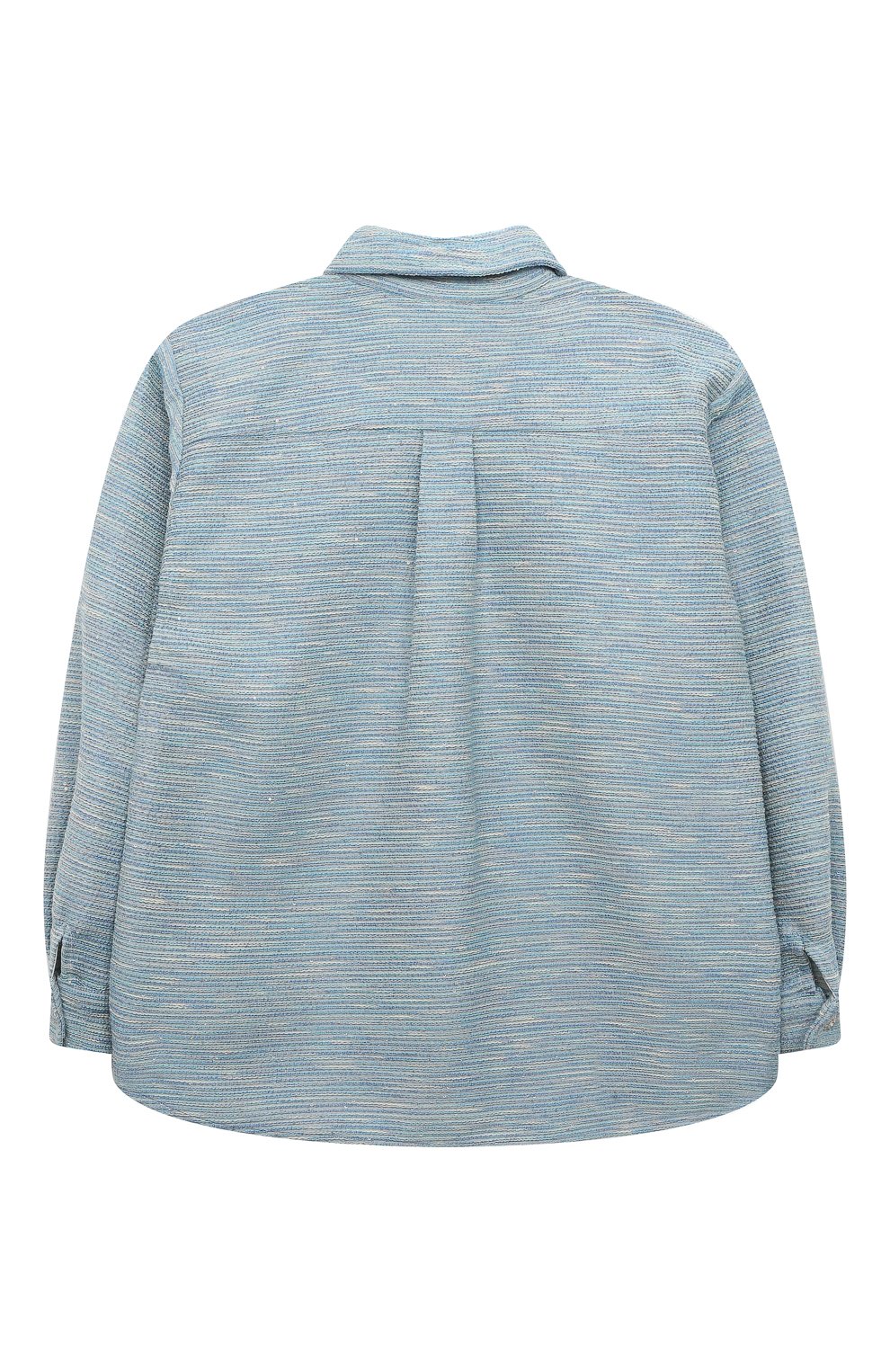 Хлопковая рубашка DESIGNERS CAT голубого цвета по цене 48150 руб., арт. 100000K01001280/14A-16A, фото 2 Хлопковая рубашка DESIGNERS CAT, арт. 100000K01001280/14A-16A, фото 2