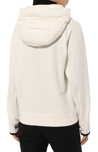 Комбинированный кардиган maglia MONCLER GRENOBLE молочного цвета по цене 87500 руб., арт. 8G000-31/809HT, фото 4 Комбинированный кардиган maglia MONCLER GRENOBLE, арт. 8G000-31/809HT, фото 4