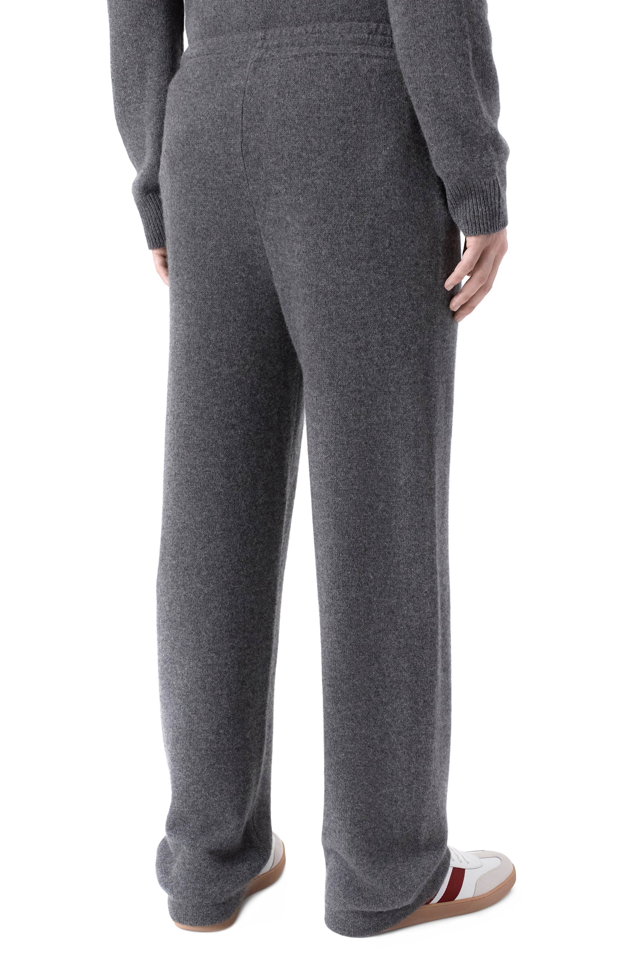 Брюки из кашемира и шерсти SPORTY AND RICH, арт. PA05962302GY04, фото 4