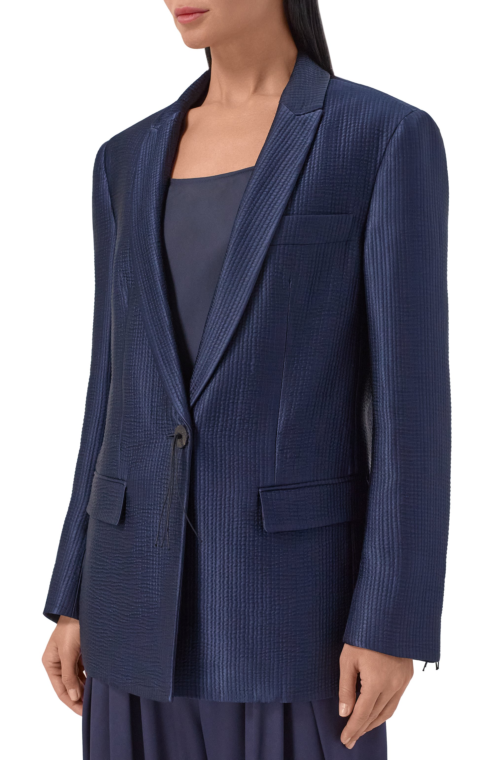 Жакет из вискозы и шерсти GIORGIO ARMANI, арт. GW003457/TE22827, фото 3