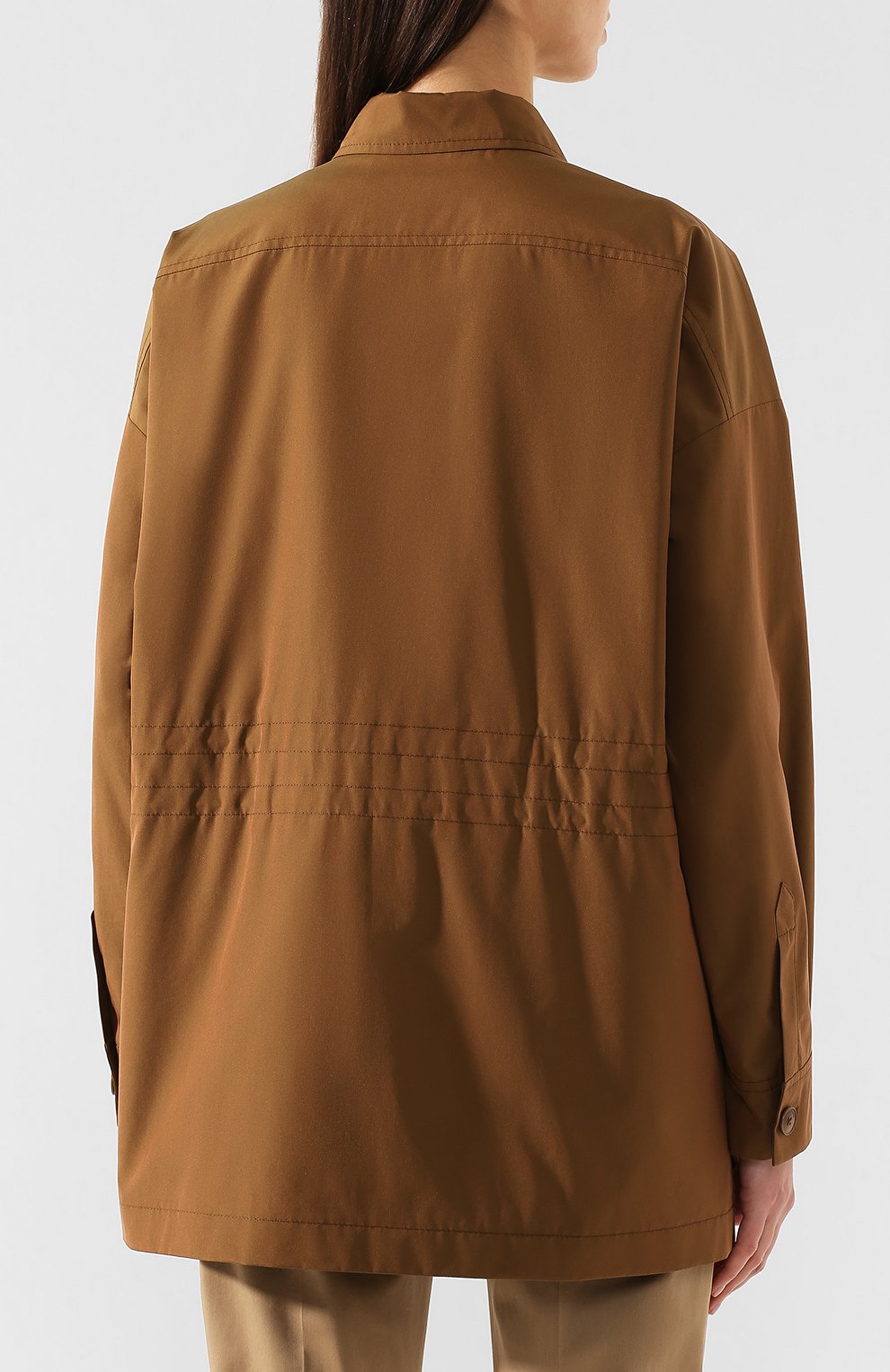 Хлопковая куртка LORO PIANA хаки цвета по цене 238000 руб., арт. FAL0828, фото 4 Хлопковая куртка LORO PIANA, арт. FAL0828, фото 4