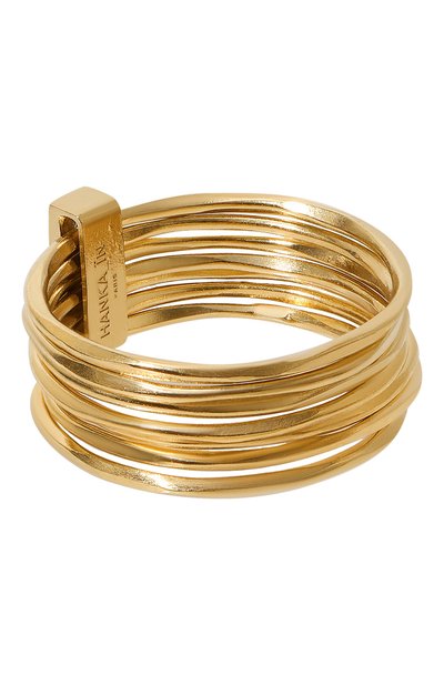 Кольцо HANKA_IN золотого цвета по цене 18100 руб., арт. DEEP-BA54-3M, фото 3 Кольцо HANKA_IN, арт. DEEP-BA54-3M, фото 3