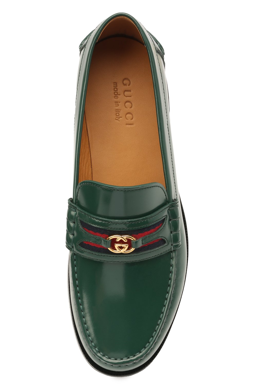 Кожаные лоферы GUCCI, арт. 644724/17X10, фото 5