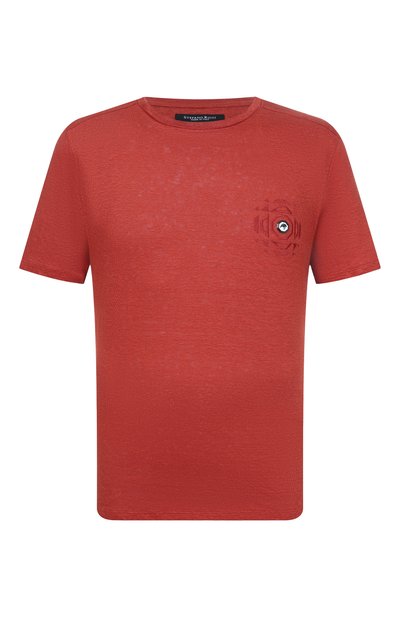 Мужская льняная футболка STEFANO RICCI, арт. MNH5104070/LN