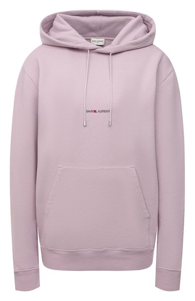 Женский хлопковое худи SAINT LAURENT, арт. 666164/YBQZ2