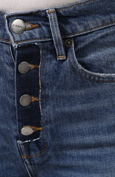 Джинсы FRAME DENIM синего цвета по цене 24400 руб., арт. L0JSK439, фото 5 Джинсы FRAME DENIM, арт. L0JSK439, фото 5