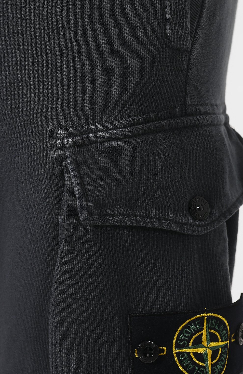 Хлопковые джоггеры STONE ISLAND, арт. 701565760, фото 5