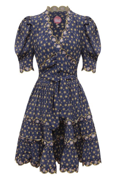 Женское платье из вискозы CELIAB, арт. RS22-CB-D10-B BLUE