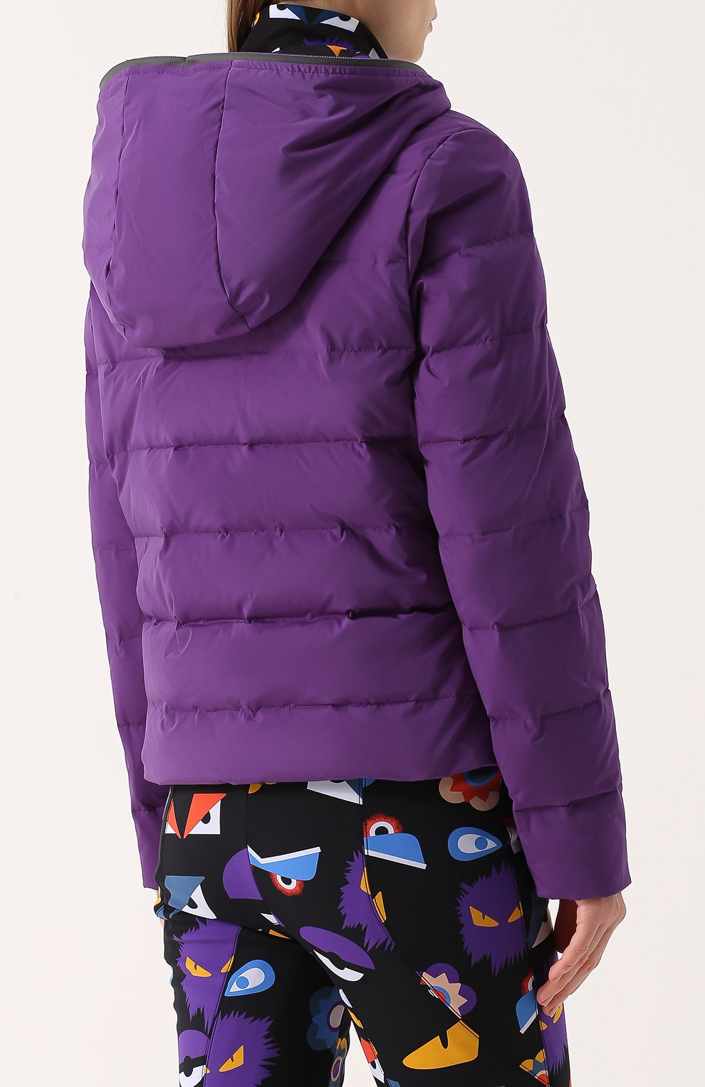 Двусторонняя стеганая куртка с капюшоном FENDI, арт. FAA067/8PE, фото 4