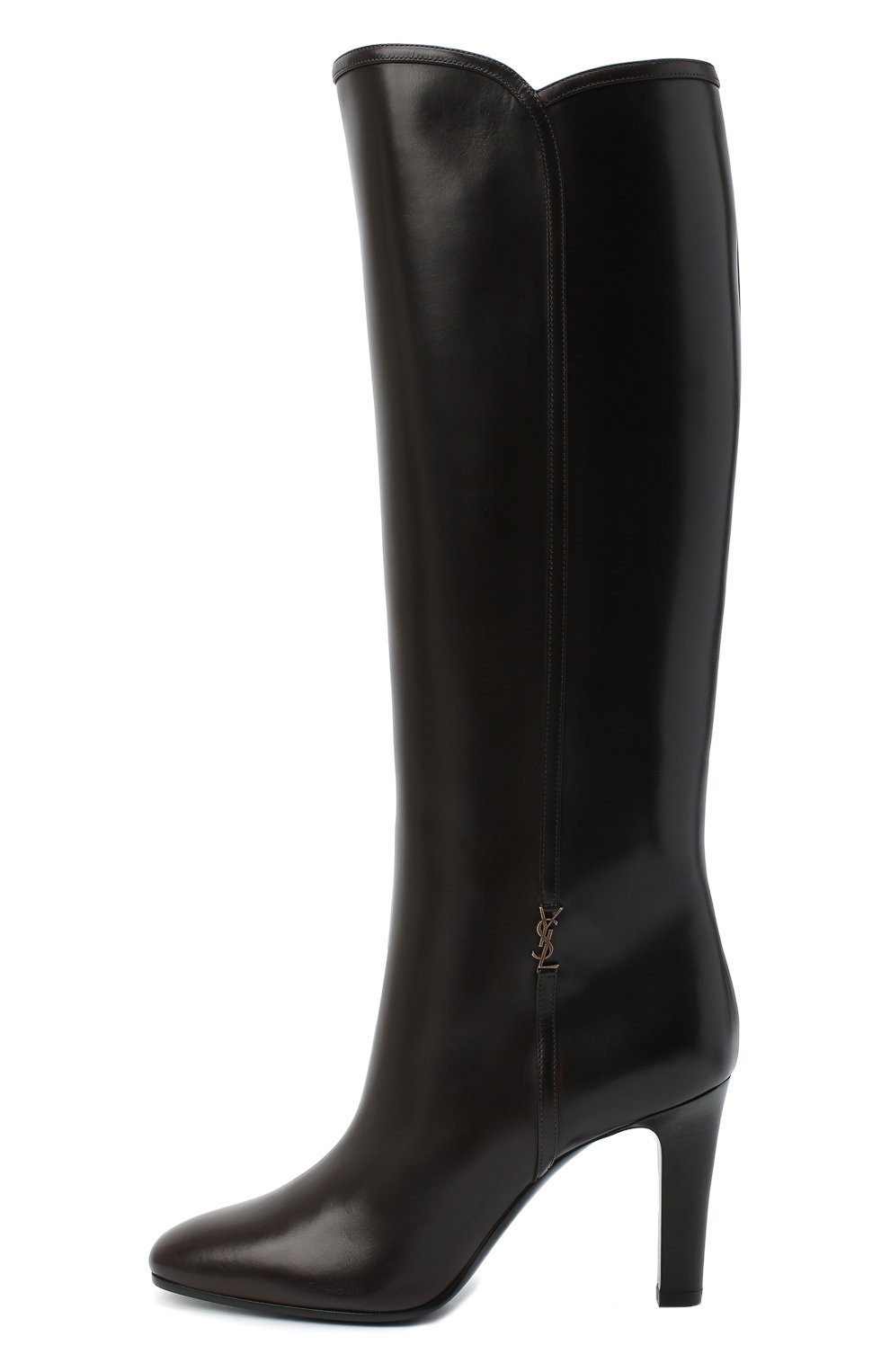 Кожаные сапоги jane SAINT LAURENT, арт. 632636/1YU00, фото 4