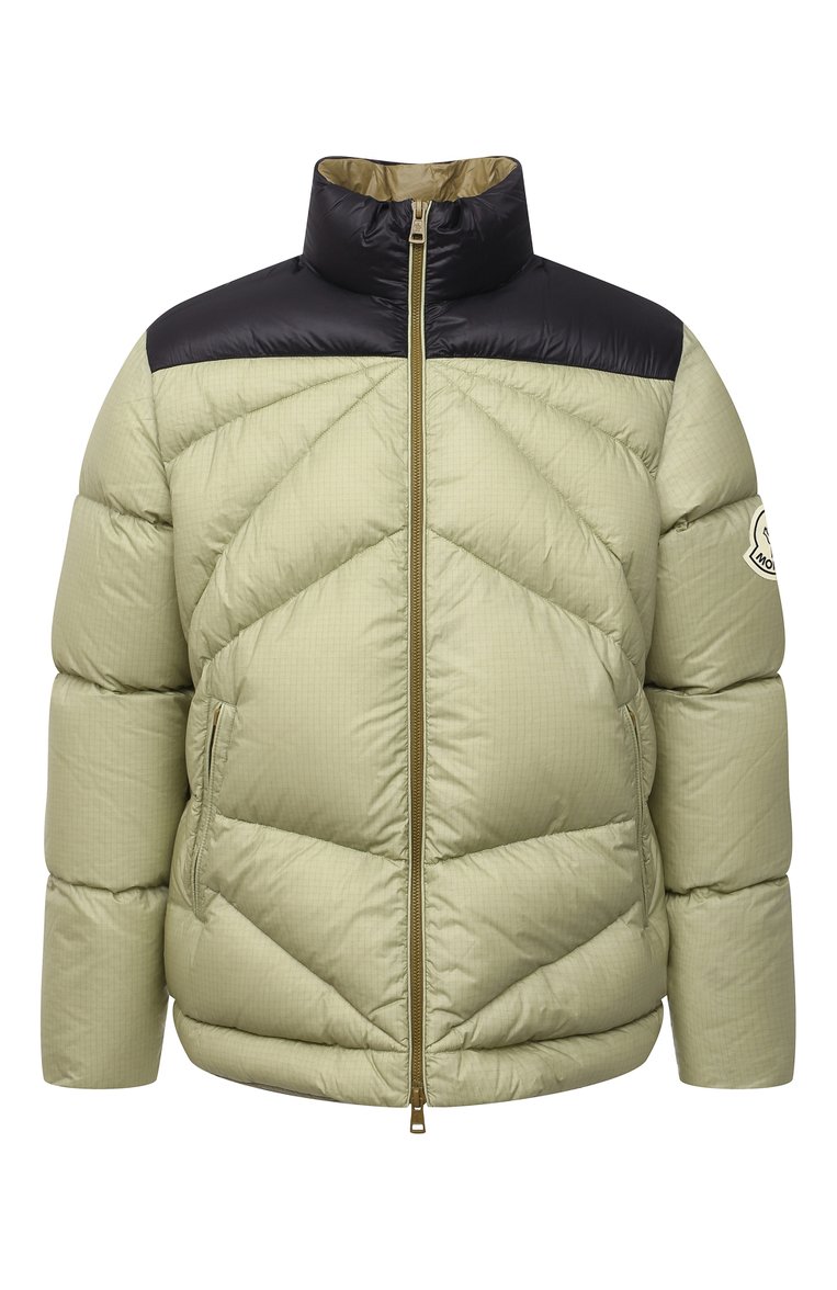 Мужская пуховик tama 2 moncler 1952 MONCLER GENIUS светло-зеленого цвета, арт. G2-092-1A000-30-595EV | Фото 1 (Материал подклада: Синтетический материал; Материал внешний: Синтетический материал; Материал утеплителя: Пух и перо; Длина (верхняя одежда): Короткие; Рукава: Длинные; Кросс-КТ: Куртка; Стили: Милитари; Мужское Кросс-КТ: пухов�ик-короткий; Shop in Shop M: Верхняя одежда; Драгоценные камни: Проставлено; Материал сплава: Проставлено)