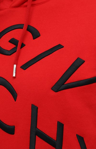 Хлопковое худи GIVENCHY, арт. BMJ07G30AF, фото 5