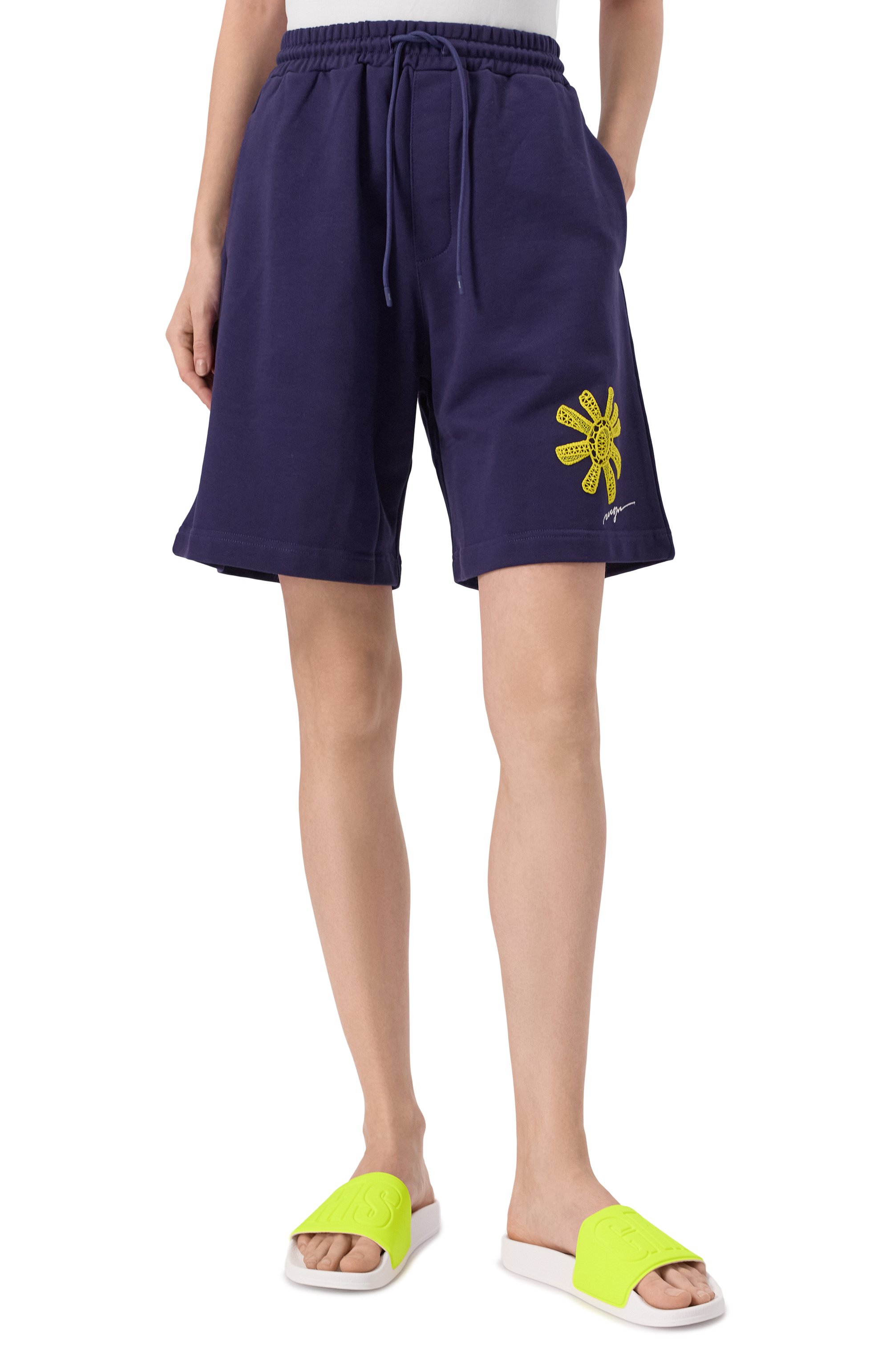 Хлопковые шорты MSGM, арт. 3841MDB75/257000, фото 3