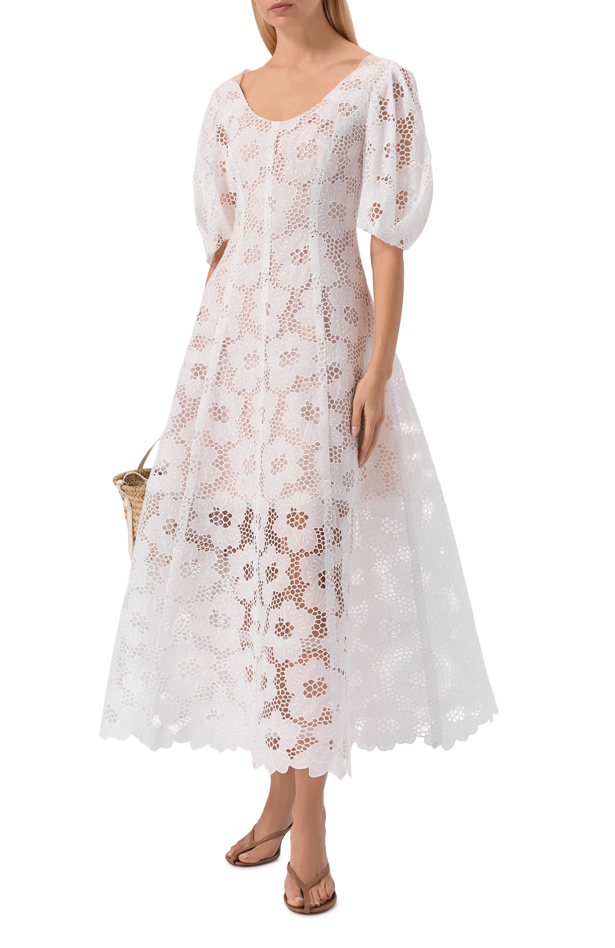 Хлопковое платье VIKA GAZINSKAYA, арт. SS26-13253, фото 2