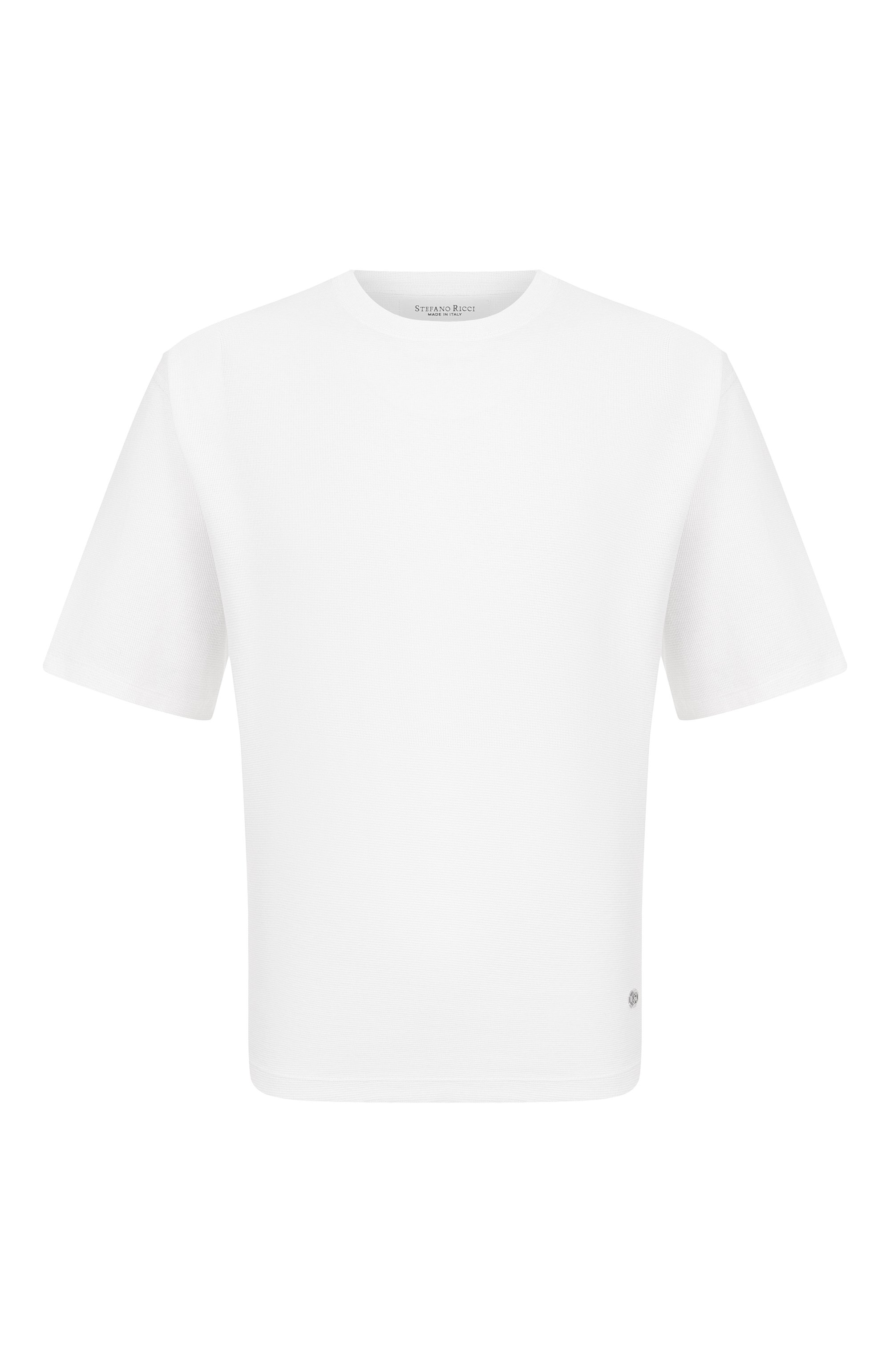 Футболка из хлопка и шелка STEFANO RICCI, арт. MNH5103910/CTK01S, фото 1