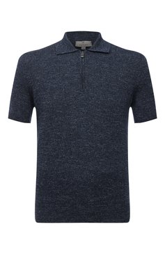 Поло из хлопка и льна CANALI, арт. C0454/MK01450, фото 1