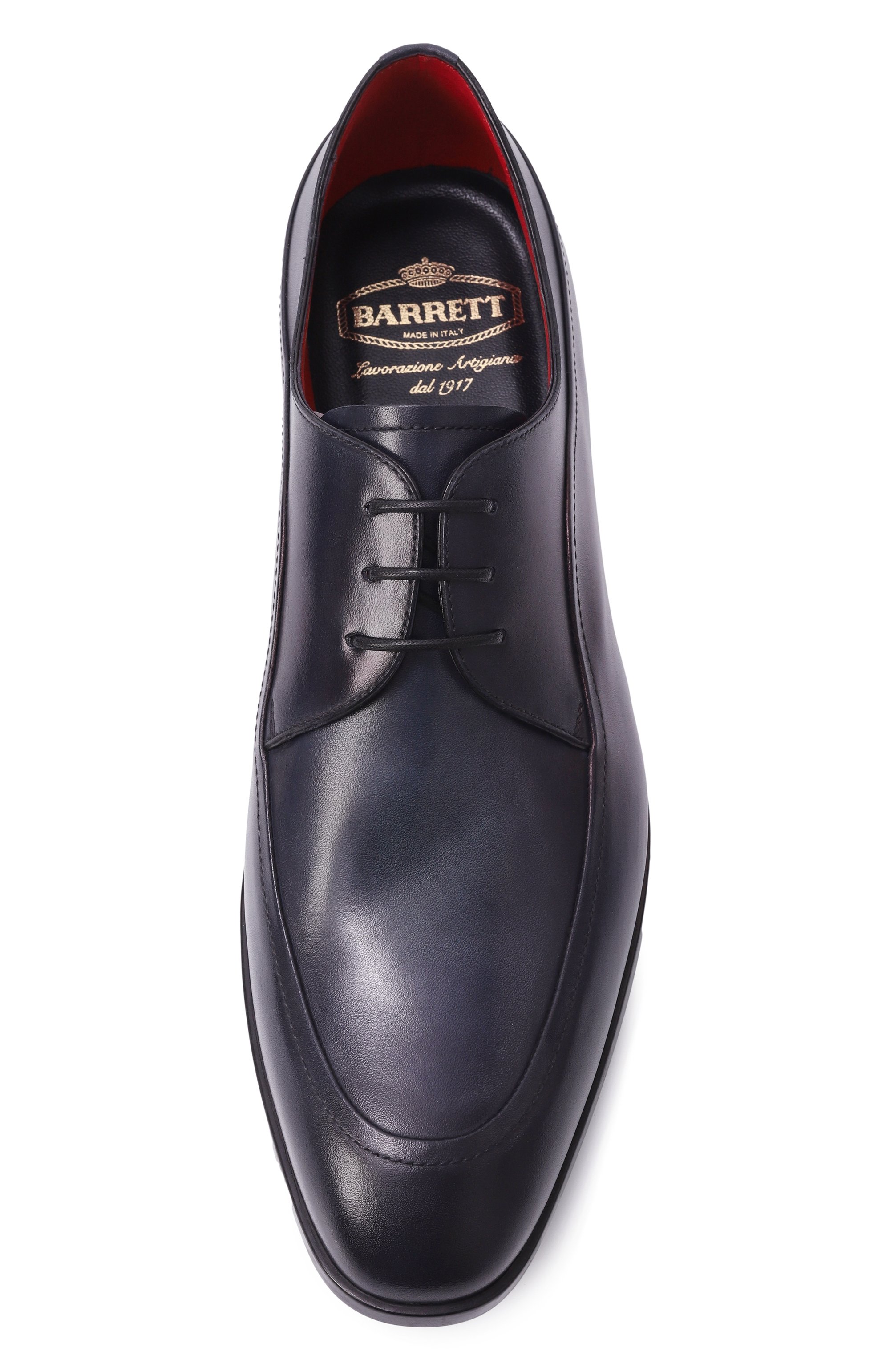 Кожаные дерби BARRETT темно-синего цвета по цене 52750 руб., арт. 242U019.1, фото 6 Кожаные дерби BARRETT, арт. 242U019.1, фото 6