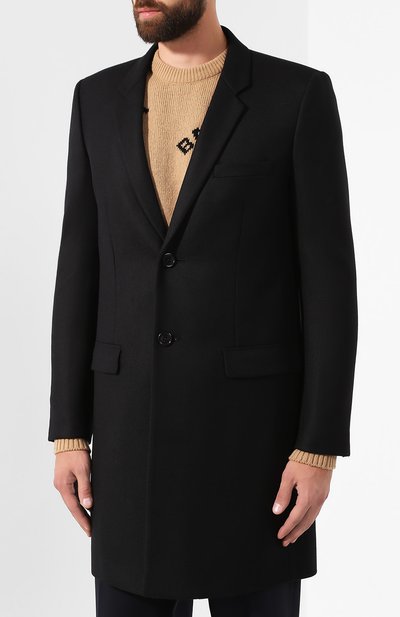 Шерстяное пальто SAINT LAURENT, арт. 579825/Y136V, фото 3