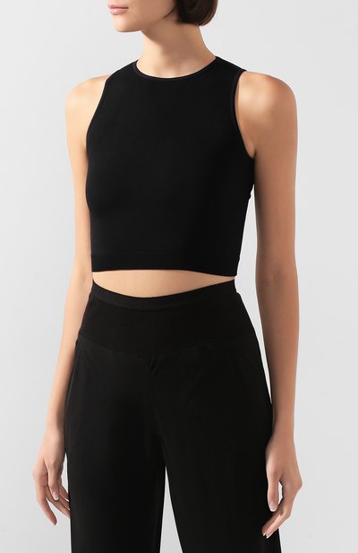 Топ RICK OWENS черного цвета по цене 18900 руб., арт. RP20S1690/KSP, фото 3 Топ RICK OWENS, арт. RP20S1690/KSP, фото 3