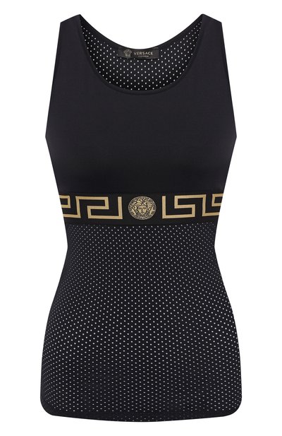 Женский топ с перфорированием VERSACE, арт. AUD01036/AN00179