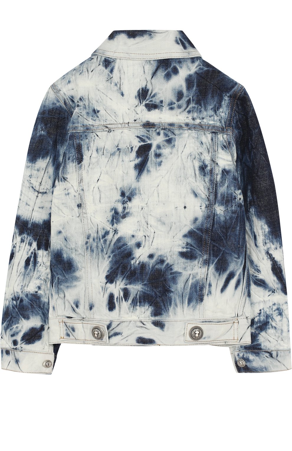 Джинсовая куртка с декоративными потертостями BALMAIN, арт. S8E/2029/T251T, фото 2