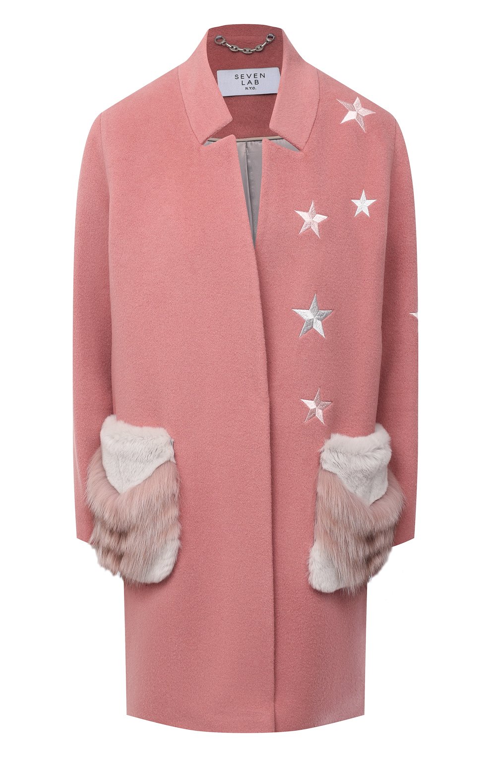 Шерстяное пальто SEVEN LAB, арт. C20-002 coral, фото 1