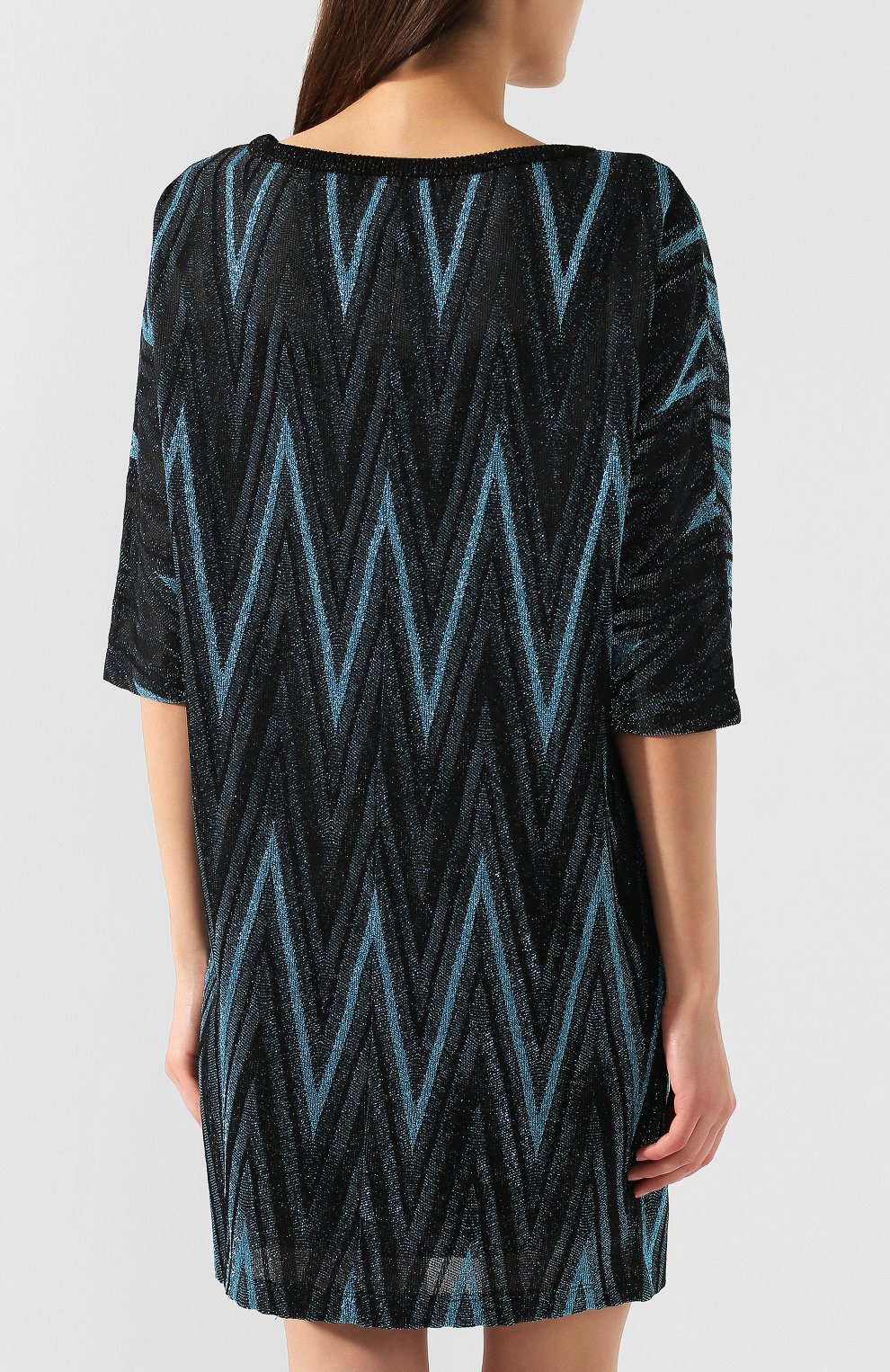 Платье из смеси вискозы и хлопка M MISSONI, арт. 2DG00141/2J000W, фото 4