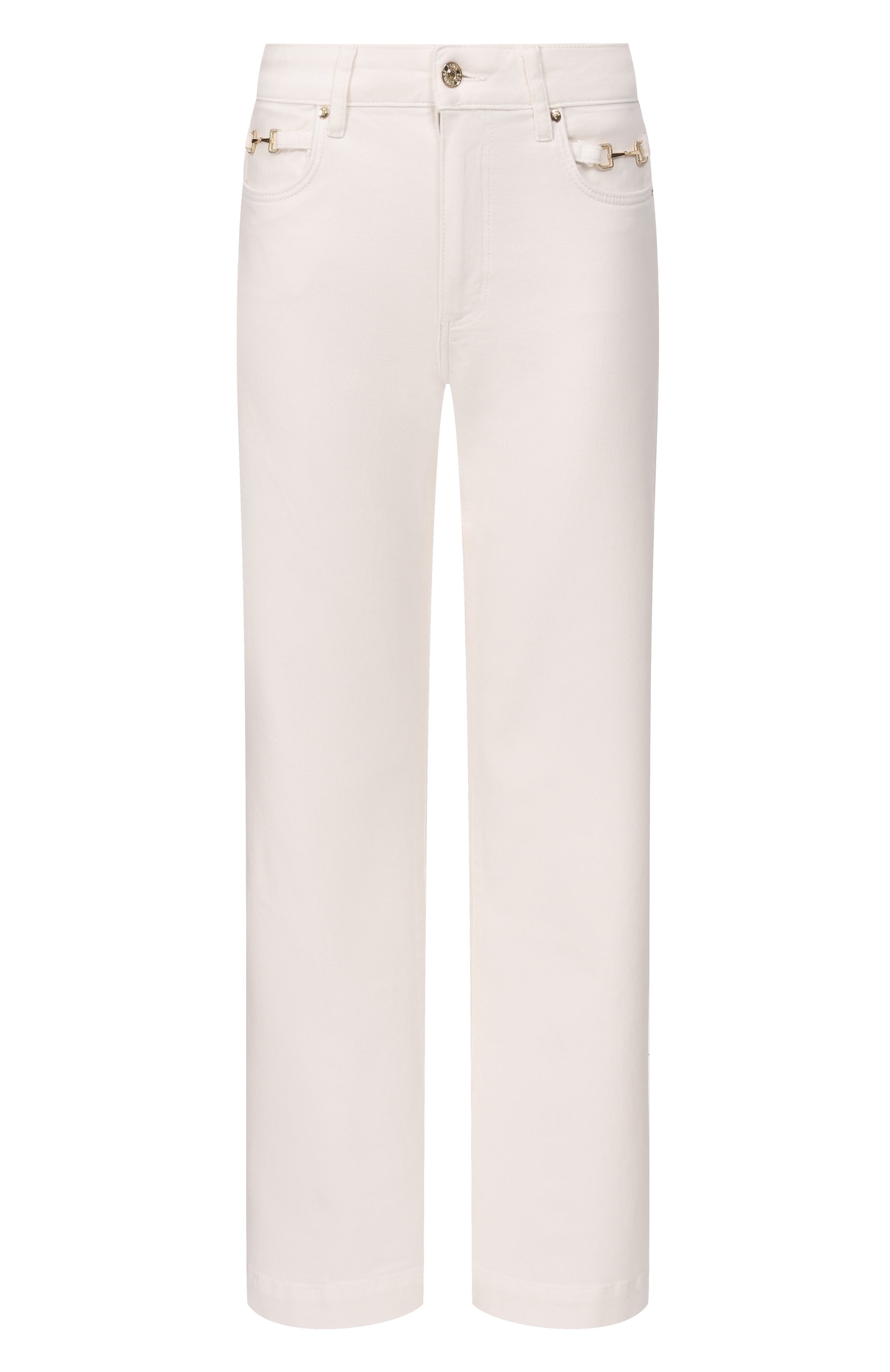 Джинсы leenah PAIGE кремового цвета по цене 46100 руб., арт. 1L04208-4247_001, фото 1 Джинсы leenah PAIGE, арт. 1L04208-4247_001, фото 1