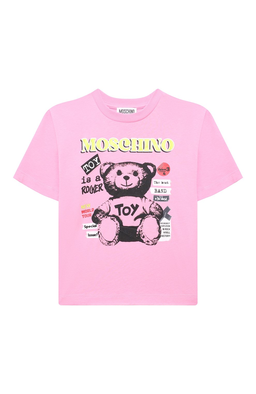 Хлопковая футболка MOSCHINO, арт. H8M03R/LAA20/10-14, фото 1