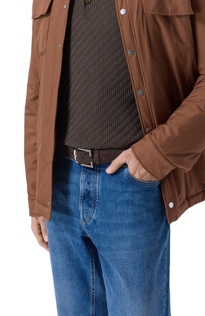 Замшевый ремень CORNELIANI, арт. 27V300/2720822, фото 2